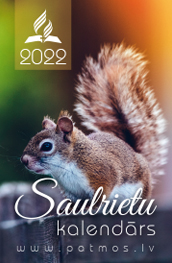 Saulrietu kalendārs 2022